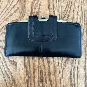 HOBO Black Wallet / Wristlet